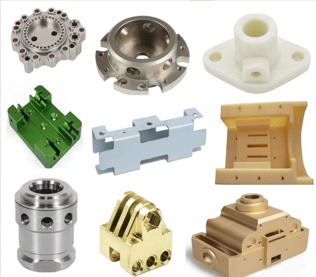 Precision CNC Machining Parts with Aluminum Brass Stainless Steel